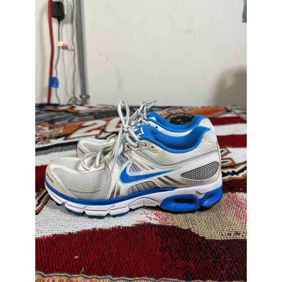Nike Air Max Moto 9 – White / Metallic Blue (542275-140) Women's size 6.5 - Picture 4 of 6
